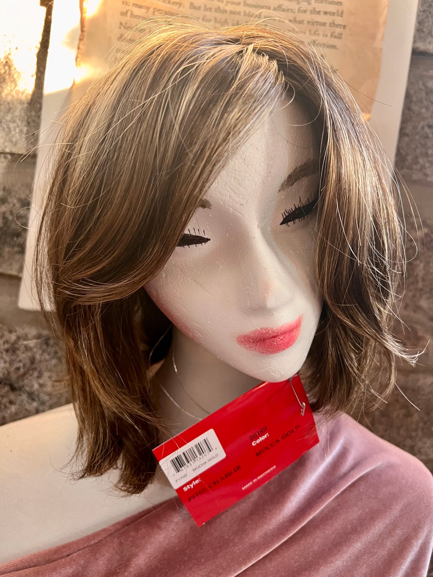 TressAllure Charlie in Mocha Gold (Open Box)