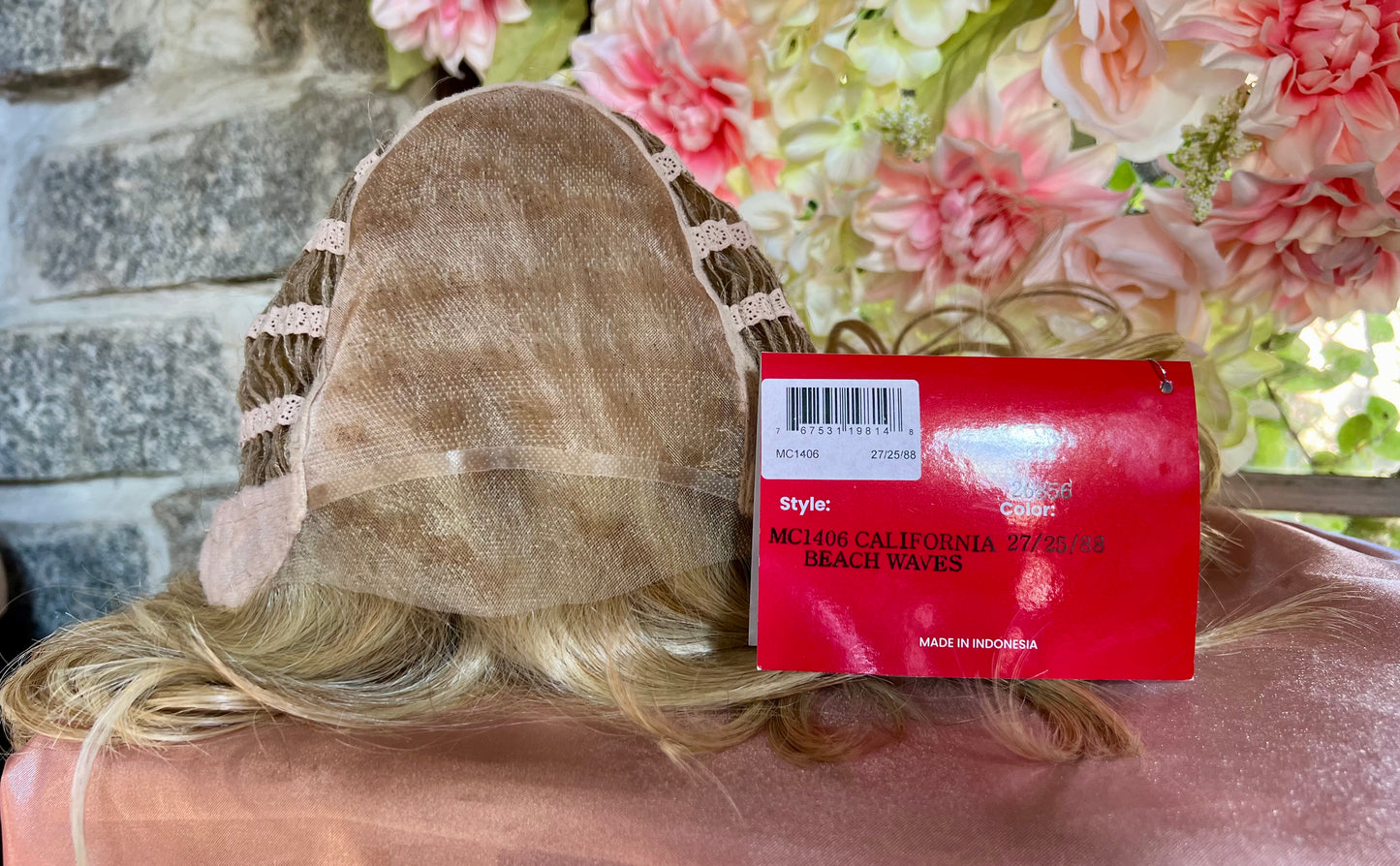 TressAllure California Beach Waves in 27/25/88 (Berry Cream) (Open Box)