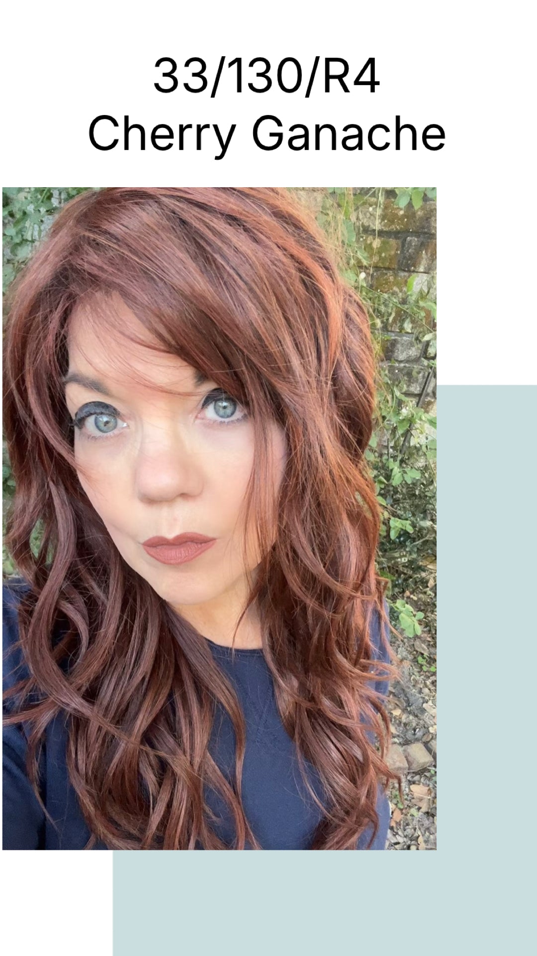 TressAllure California Beach Waves in 33/130/R4 Cherry Ganache
