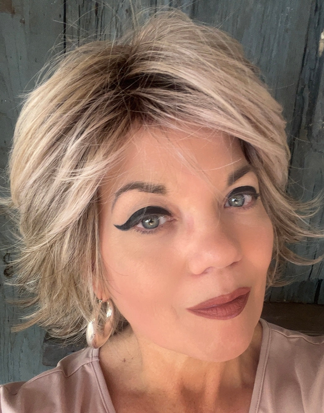 TressAllure Razor Cut Shag in Moon Dust (open box)
