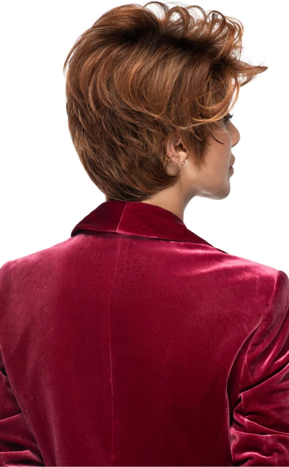 TressAllure Pixie Flair in 27/30/33H (Copper Sunrise) (open box)