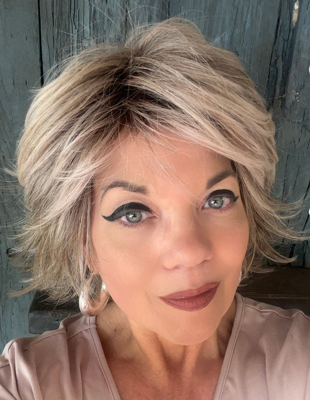 TressAllure Razor Cut Shag in Moon Dust (open box)