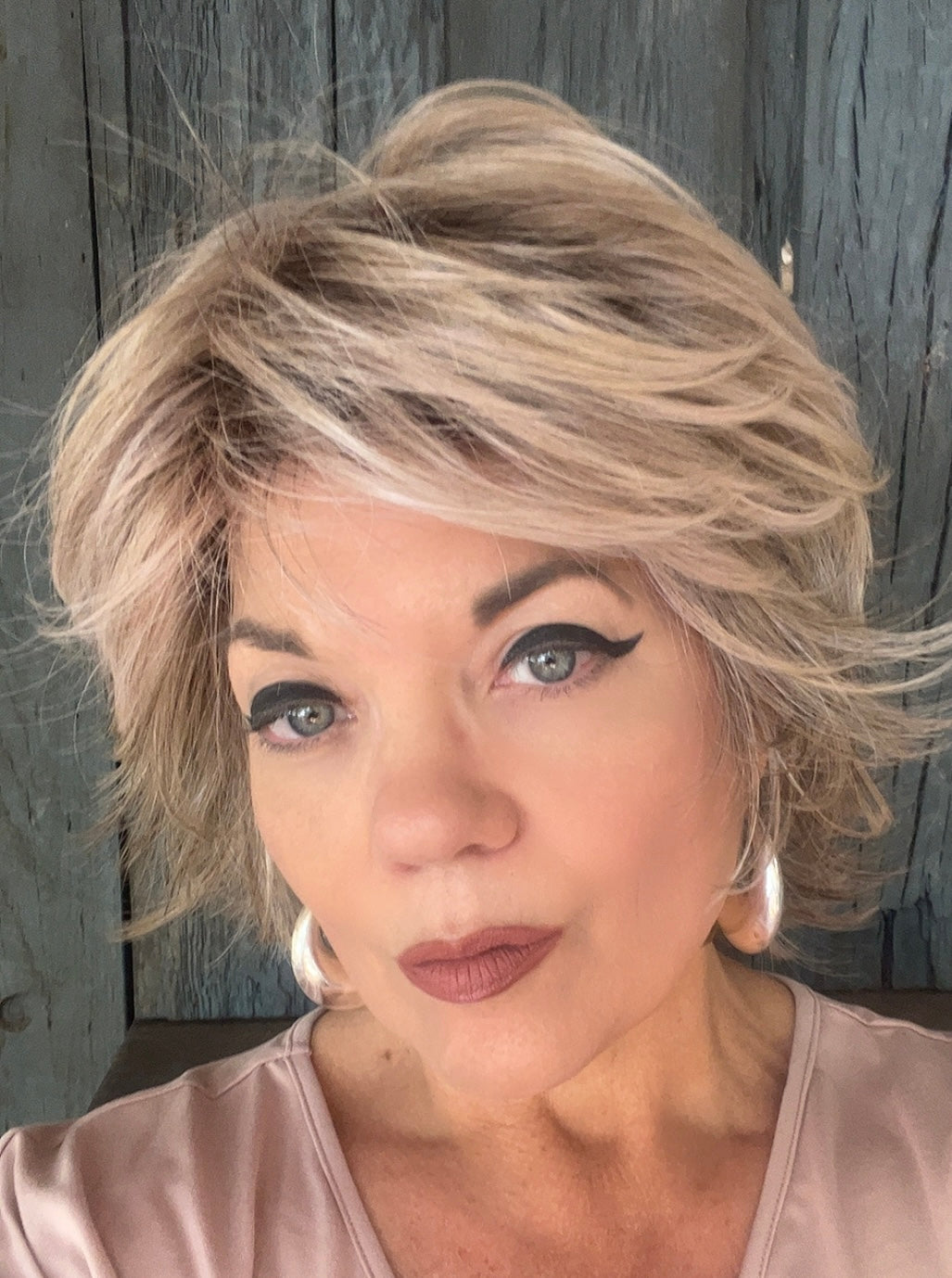 TressAllure Razor Cut Shag in Moon Dust (open box)