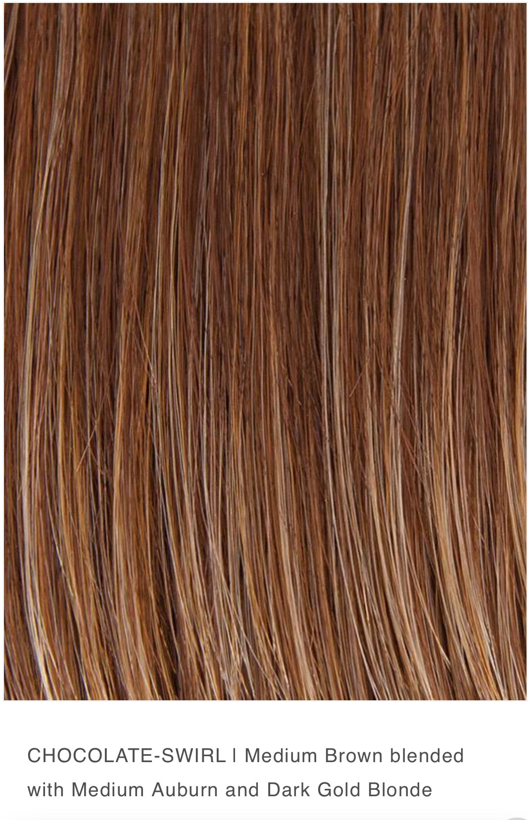 TressAllure Bliss (Synthetic) in Chocolate Swirl (open box)