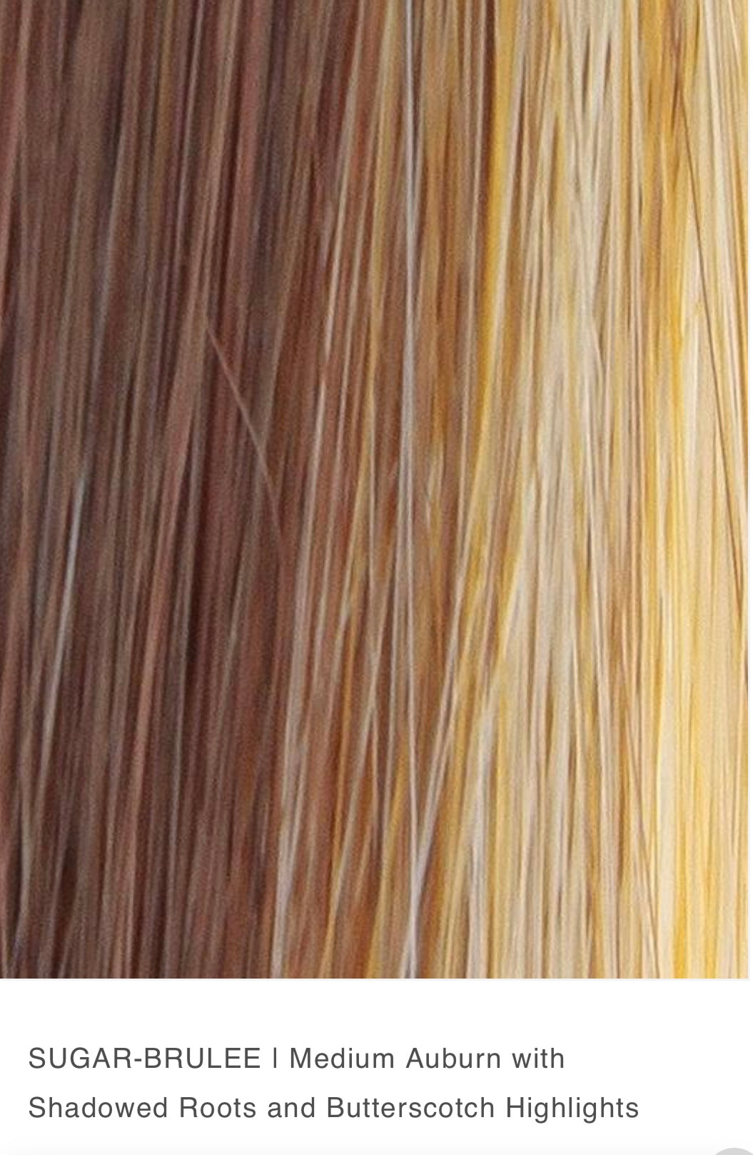 TressAllure Bliss (Synthetic) in Sugar Brûlée (open box)