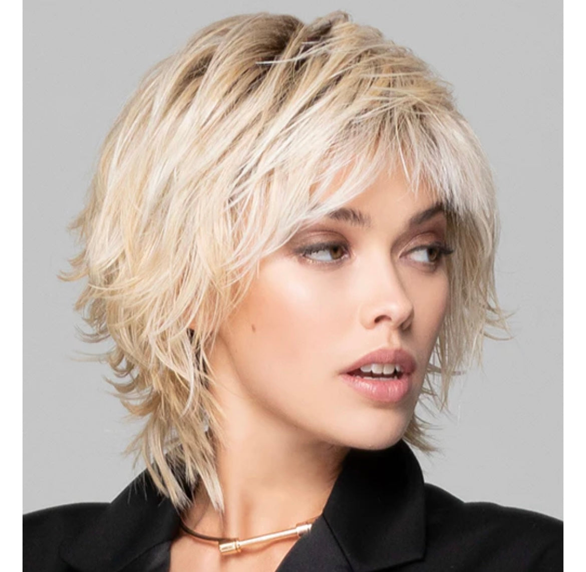 TressAllure Razor Cut Shag in Moon Dust (open box)