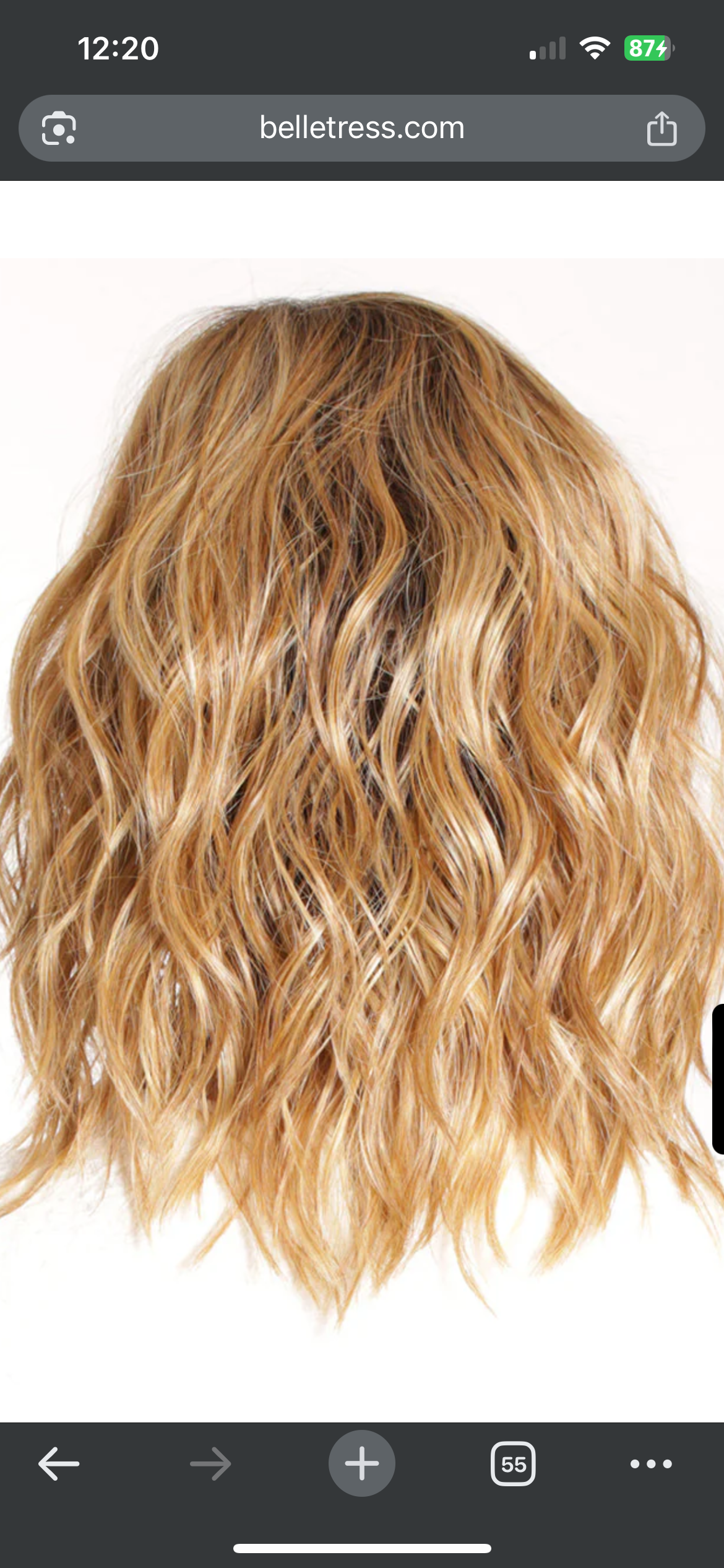 Belle Tress Columbia E in Brown Sugar Sweet Cream (open box)