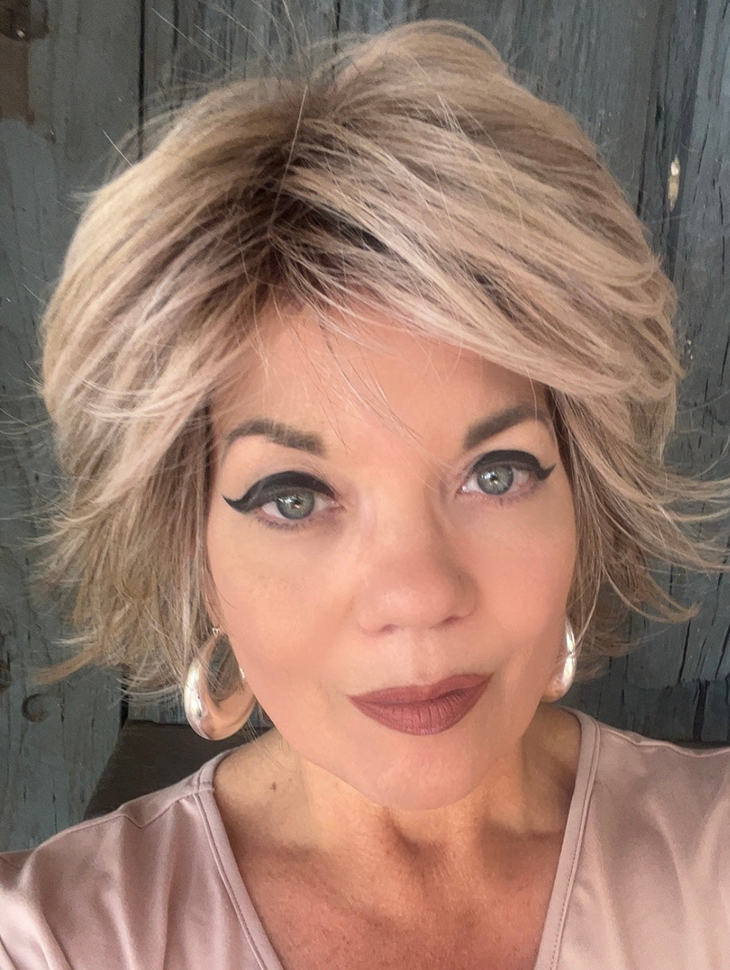 TressAllure Razor Cut Shag in Moon Dust (open box)