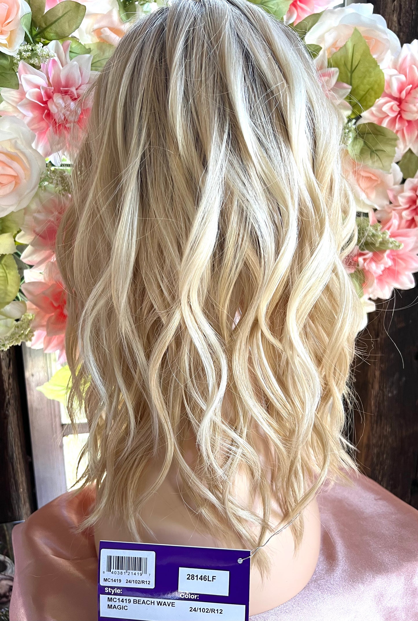 TressAllure Beach Wave Magic in 24/102/R12 (Amber Radiance) (Open Box)