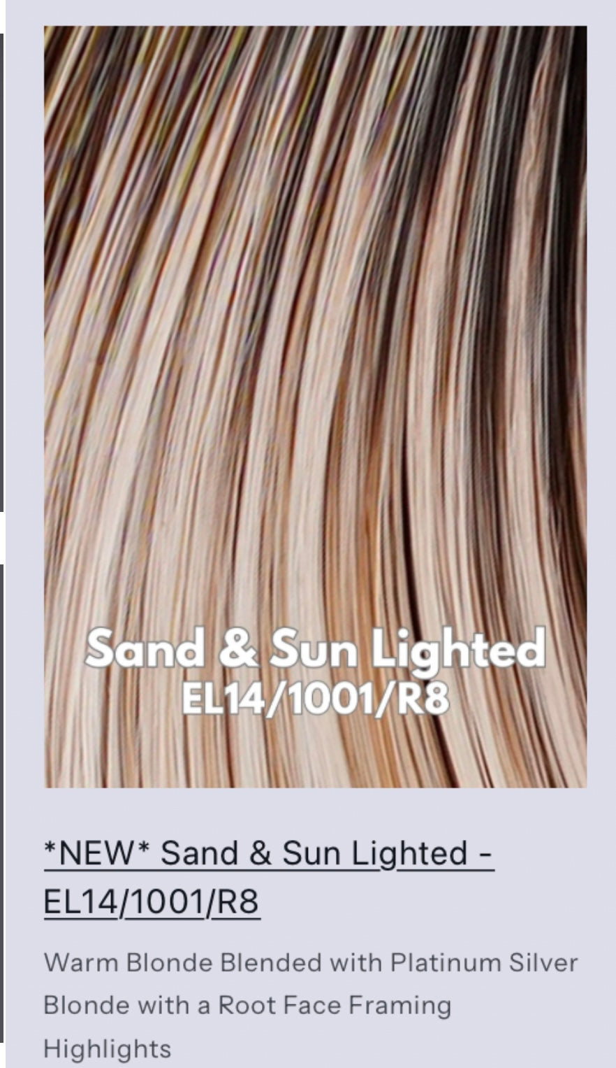TressAllure Color Swatches