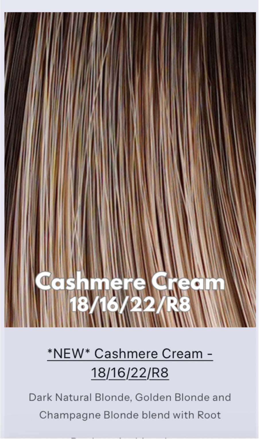 TressAllure Color Swatches